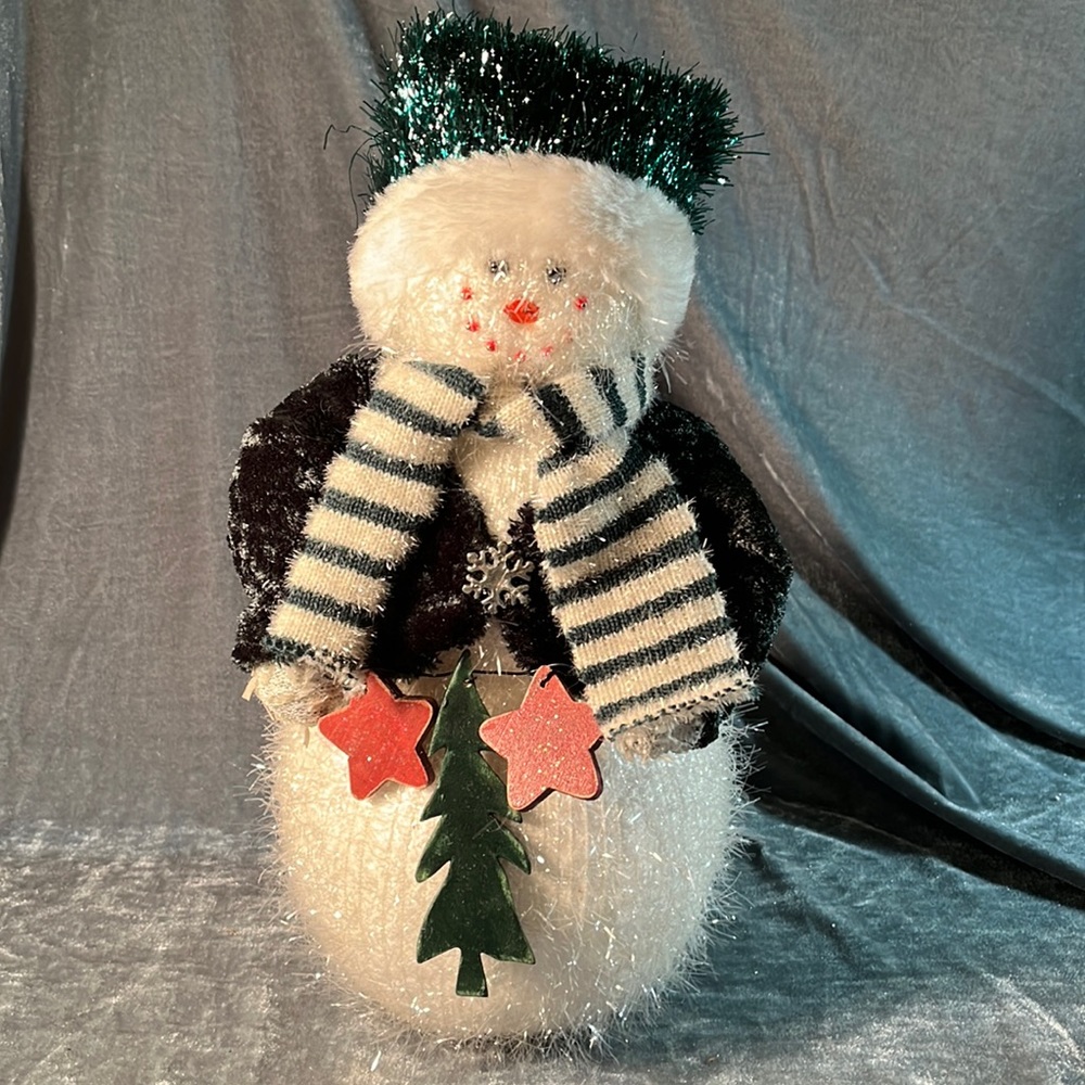 VTG Tinsel Snowman